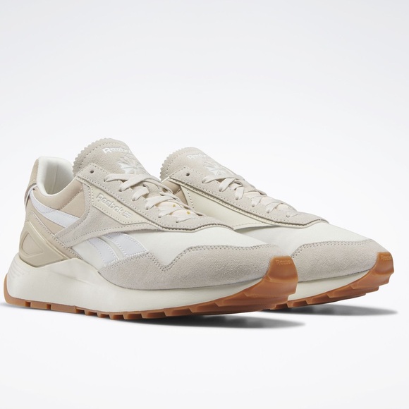 Reebok Classic Leather Legacy AZ Shoes Lifestyle Sneakers Chalk Alabaster Wm 7.5 - Picture 1 of 11